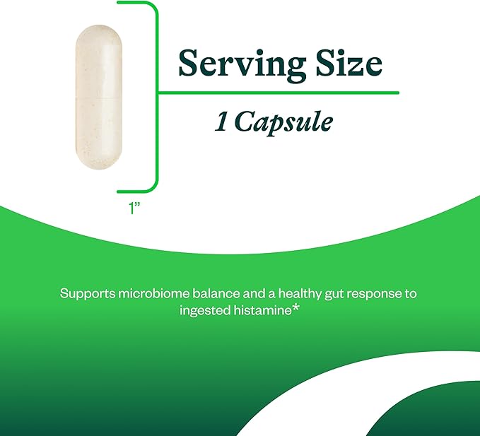 Seeking Health ProBiota HistaminX - Digestion Supplement for Gut Health Support - Support Histamine with Lactobacillus Plantarum & Lactobacillus Salivarius - Support Immune & Skin Health - 60 Capsules