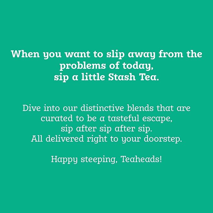 Stash Tea Sweet Dreams Chamomile Tea Sampler - Assortment of Non-Caffeinated Herbal Teas with No Artificial Ingredients, 18-20 Count (Pack of 3)