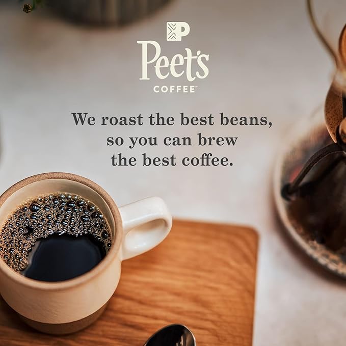 Peet's Coffee, Medium Roast K-Cup Pods for Keurig Brewers - Big Bang 10 Count (1 Box of 10 K-Cup Pods) Packaging May Vary (Pack of 2)