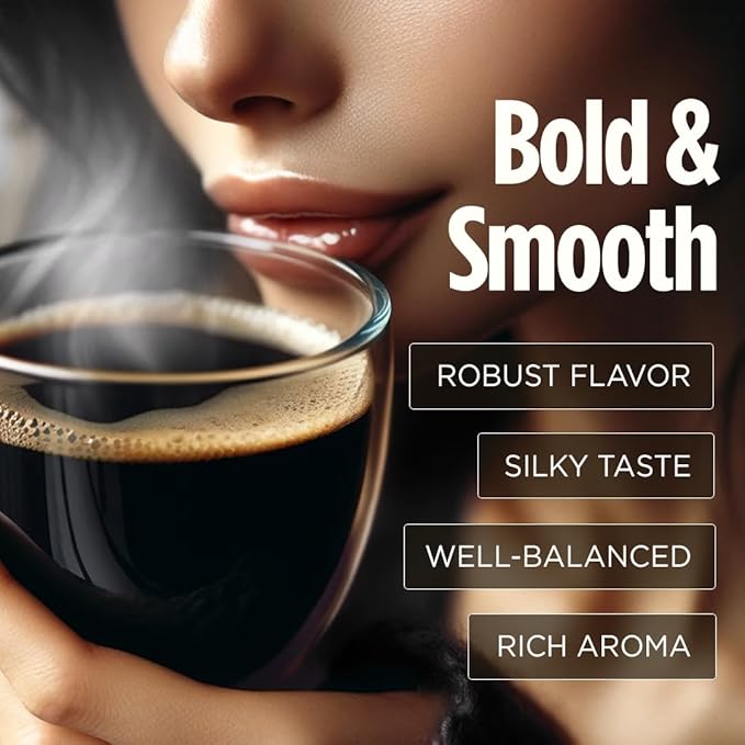 VitaCup Extra Shot Instant Coffee Packets with Espresso Shot, “Red Eye” High Caffeine, Bold Dark Roast w/Vitamin B12, Antioxidants, Premium Instant Coffee in Single Serve Sticks, 48 Ct