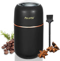 Coffee Grinder Electric for Beans, Spices, Herbs, Grains and Nuts, Stainless Steel Blades, 2.8 oz, Black