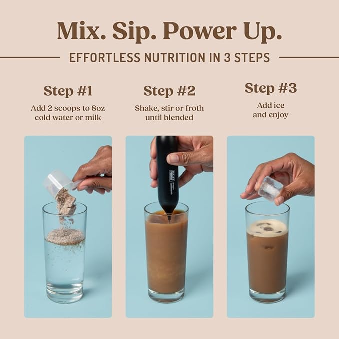 Bulletproof Original High Protein Iced Instant Coffee, 14 Servings, 12g Whey Protein, No Artificial Flavors & Sweeteners, 170mg Caffeine Per Serving, Creamy Coffee Forward