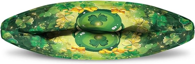 Money Jar Tea Pot Cover Green Tea Insulated Cosy Keep Warm Tea KettleCcover Lucky Leaf Teapot Dust Protector for St. Patrick's Day
