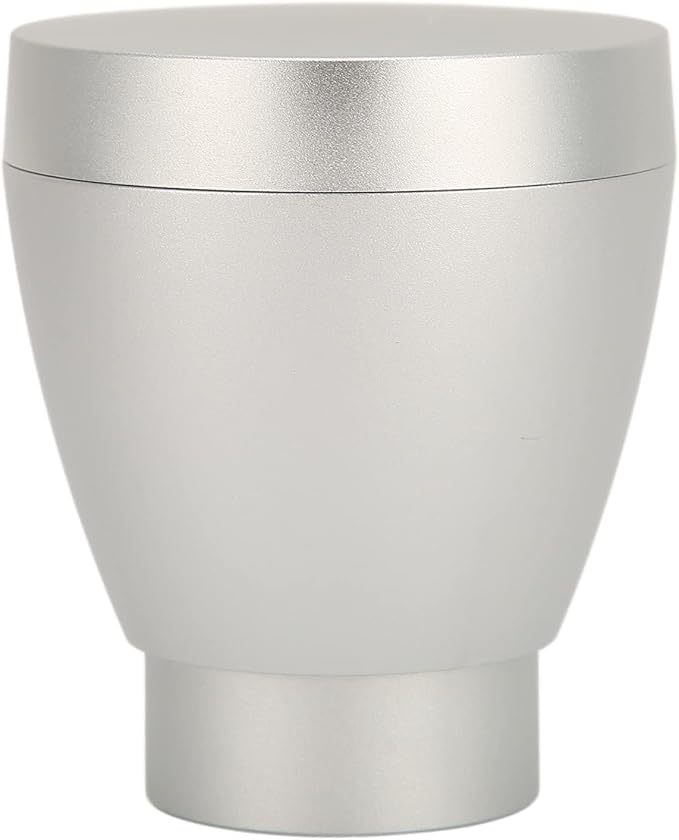 60g Reusable Aluminium Alloy Coffee Grinder Bean Bin (Silver)