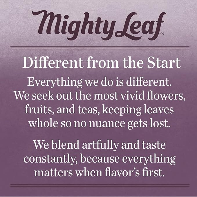 Mighty Leaf Organic Matcha Green Tea Powder, 100% Japanese Matcha, Unsweetened, 3 oz Bag