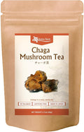 Onkatsu Farm Chaga Mushroom Premium Japanese Tea Bags, Earthy Woody Flavor, Hot or Iced, Caffeine Free, 30 Total Tea Bags