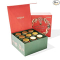 VAHDAM, Holiday Breakfast - Christmas Tea Gift Sets (90+ Cups) 9 Loose Leaf Teas - Luxury Gift Box | Christmas Gifts For Women, Men & Adults I Holiday Tea Gift Box