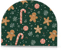 Christmas Gingerbread Snowflakes Napkin Holder for Table Paper Cocktail Napkin Holders for Kitchen Dinning Acrylic Dinner Napkin Dispenser for Dinner Home Decor Bar 1 Pack