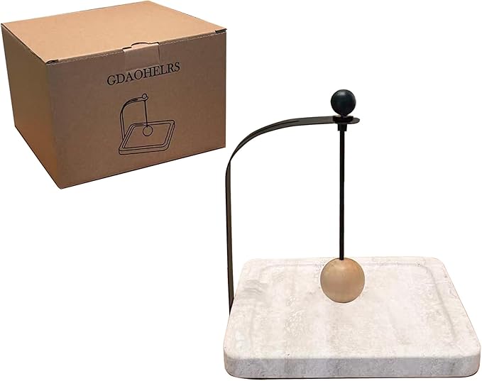 Handcrafted Italian Travertine Marble Napkin Holder for Paper Napkins (5-7"), Ideal for Cocktails, Restaurants, Bars & Modern Home Decor