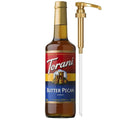 Torani Coffee Syrup, Butter Pecan Flavoring for Drinks, Glass Bottle with Pump Included, 25.4 Fl Oz