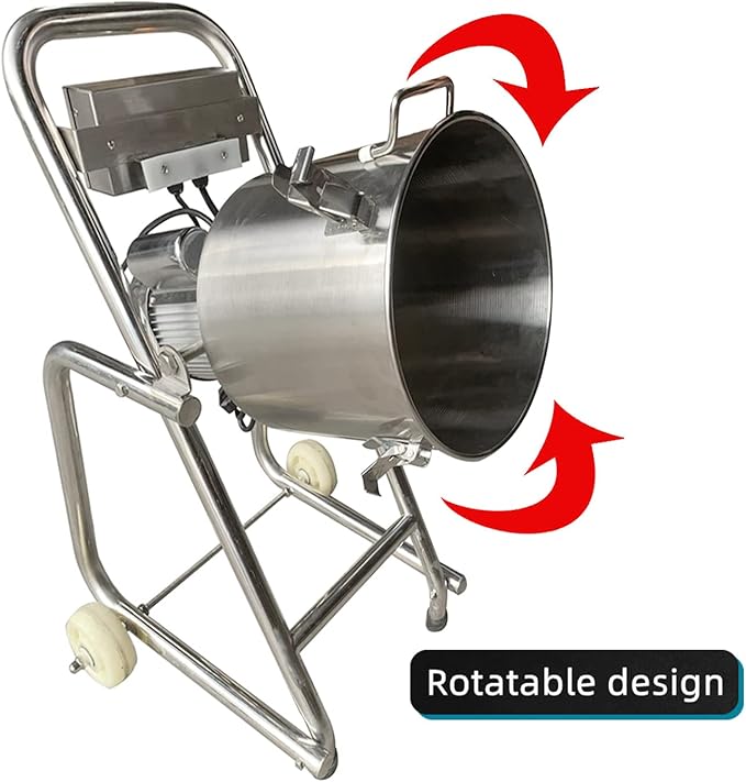Commercial Food Cutter and Food Processor,Meat Chopper Machine Stainless Steel Universal Food Mixer Vegetable Industrial Fruit Blender,Vegetable Blender,Animal Feed Cutter & Mixer for Farm (32L)