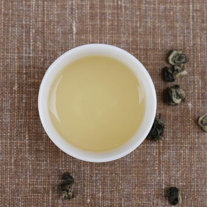 SANRAN Green Tea Loose Leaf Bi Luo Chun, 9.88oz
