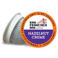 San Francisco Bay Compostable Coffee Pods - Hazelnut Crème (36 Ct) K Cup Compatible including Keurig 2.0, Flavored, Medium Roast