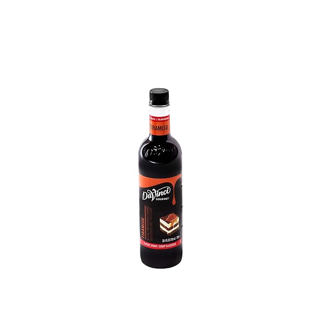 DaVinci Gourmet Classic Tiramisu Syrup, 25.4 Fluid Ounces (Pack of 1)