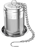 18/8 Stainless Steel Tea Infuser, Extra Fine Mesh Tea Infusers for Loose Tea, Tea Strainer Steeper Filter for Brew Tea, Spices & Seasonings (1)