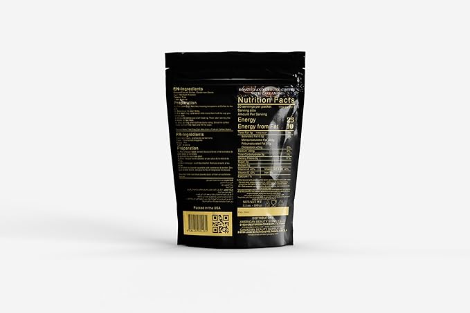Canan Koska Cardamom Turkish Coffee - Premium Ground Coffee With Natural Cardamom Grounds, Medium Roast, Traditional Ottoman Recipe - 3.5oz (100g) - Pack Of 6
