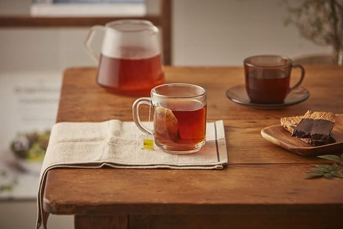 Damtuh Korean Pu-erh Tea – Aged & Smooth Dark Tea, Full-Bodied Earthy Flavor – 50 Tea Bags (0.7g each)