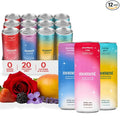 Moment Botanical Soda Soft Drink (Shark Tank) - SPARKLING Drinks | Fruity Fun | L-Theanine & Ashwagandha for Calm & Clarity | 0 Added Sugar 0 Caffeine | 12-pack