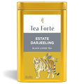 Tea Forte Estate Darjeeling Premium Loose Leaf Caffeinated Black Tea Blend Canister, Makes 35-50 Cups