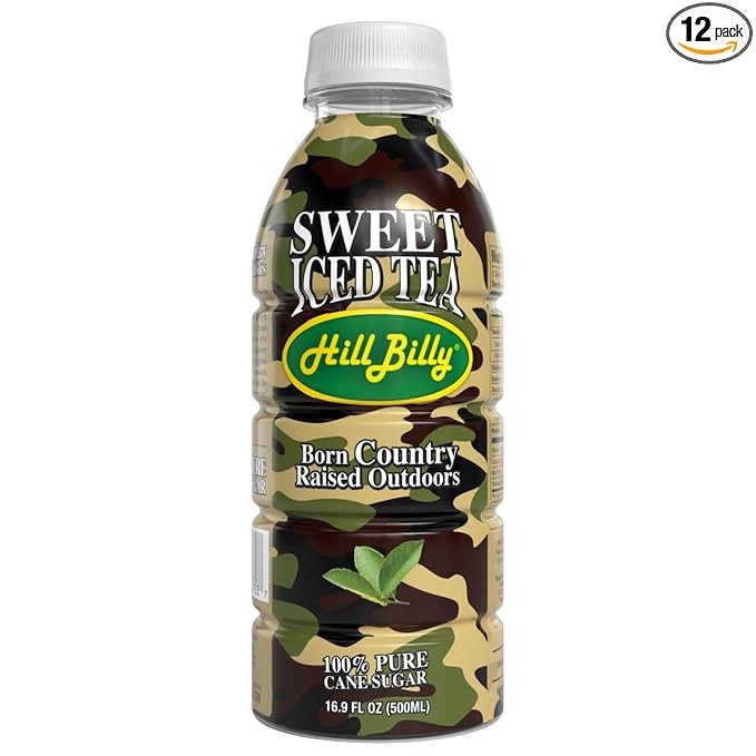 HillBilly Iced Teas, Sweet Iced Tea, 12 Count
