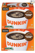 Dunkin Donuts Original Blend, Medium Roast Coffee K Cups - 144 Count
