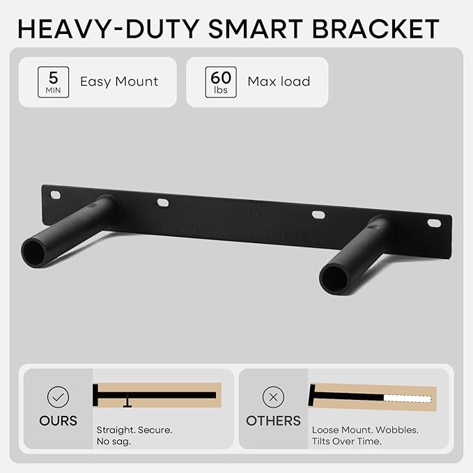 Homeforia 18 inch Floating Shelf Oak, High End Solid Real Wood 18inch Long Floating Shelves for Wall Mounted, Honey Oak Wooden 18in Floating Shelves, Heavy Duty Bracket, 18 X 6.5 X 1.75 inch, Set of 4