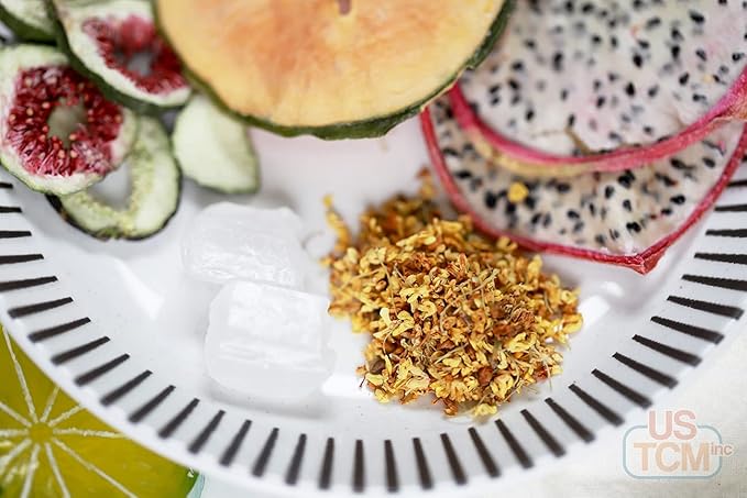 Mixed Fruit Flower Tea || Papaya-Fig-DragonFruit-Osmanthus 3 Packs