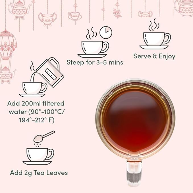 VAHDAM, Chai Tea Gift Set - Oprah's Favorite Chai Loose Leaf Tea in Tin Caddy Gift Box | Exotic Chai Tea Blends | Gluten Free, Non GMO | Christmas Tea Gifts