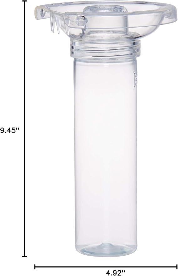 Bormioli 'Romantica' glass carafe with ice compartment, carafe filling capacity of 1.8 litres, keeps drinks cool without becoming watered down, glass embossing in a beautiful vintage design
