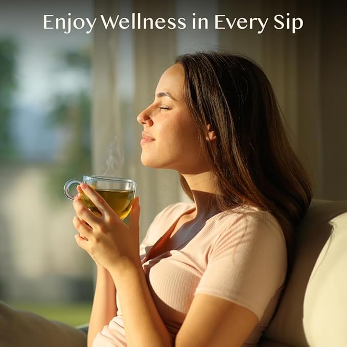 VAHDAM, Assorted Herbal Tea Gift Set (18 Tea Bags, 9 Flavors) Caffeine-Free, Non-GMO | Double Infusion, Individually Enveloped Tea Bags | Herbal Tea variety Pack | Christmas Tea Gifts for Women & Men