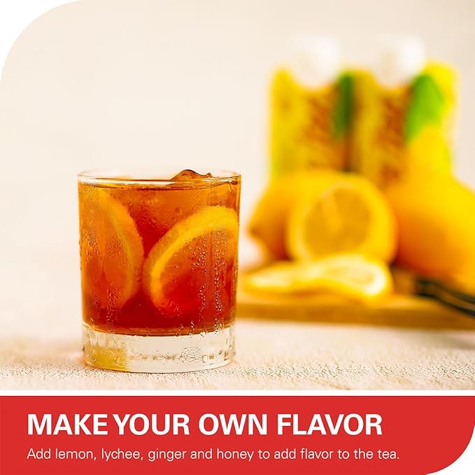 WT WEETEE Organic Lapsang Souchong Tea Bags, Organic Smoky Black Tea 100 Count, Natural Caffeine & Antioxidant, Classic Chinese Tea