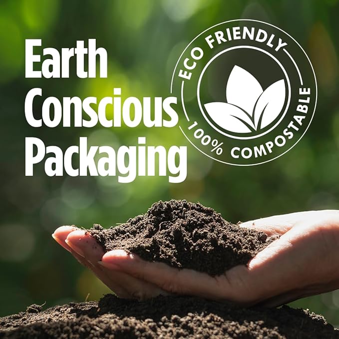 VitaCup Focus Mushroom Instant Coffee | For Memory & Clarity Support | with Fiber, Chaga, Lion’s Mane | D3 & B Vitamins | Medium Roast 100% Arabica & Robusta Instant Coffee | 2 Bags, 60 Servings