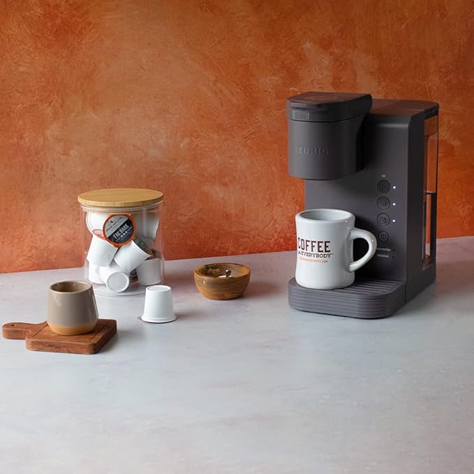 Fresh Roasted Coffee, Dark Ethiopian Yirgacheffe Kochere, Dark Roast, 72 Pods for K Cup Brewers