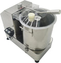 12L Commercial Meat Vegetable Food Processor 2000W Stainless Steel Electric Vegetable Blender Cutter Meatball Beater Grinder Processing Machine for Vegetables Fruits Ginger Garlic Peanut
