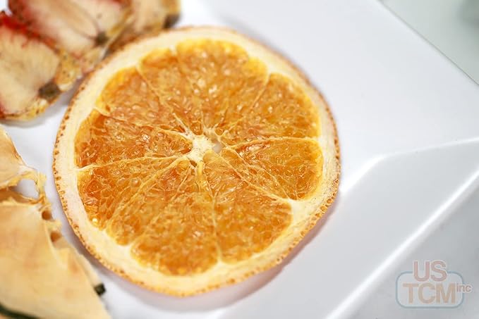 USTCM JoyFull Mixed Fruit Infusions Fruit Tea Single Pack All Natural Dried Fruits Mixed Flavors Make Perfect Tea! 15g (Tangerine, Papaya, Strawberry, Pack of 3)