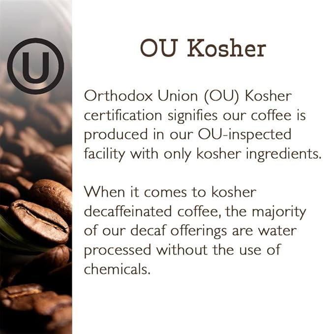 Fresh Roasted Coffee, Seriously Dark Decaf Artisan Blend, 2 lb (32 oz), Dark Roast, Kosher, Whole Bean