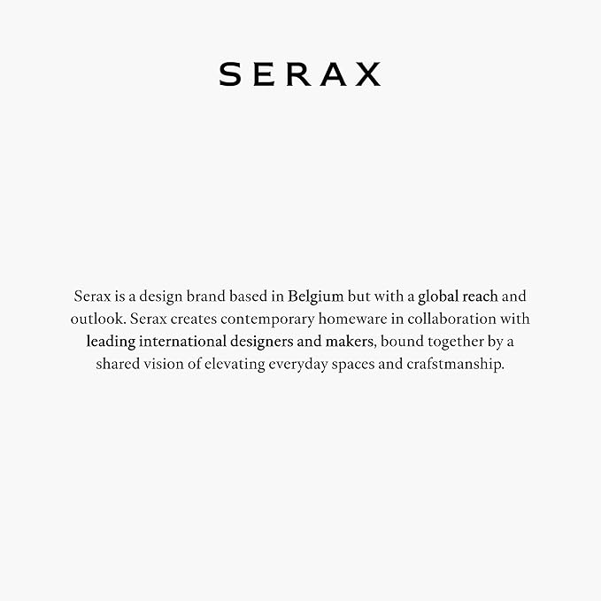 Serax Small Drinking Glasses Drinking Set of 4 | Inku Glassware by Sergio Herman | Clear Glass Tumbler Cups without Lids | Home Essentials, Cocktail Glasses | Drinks, Beer, Juice, Water