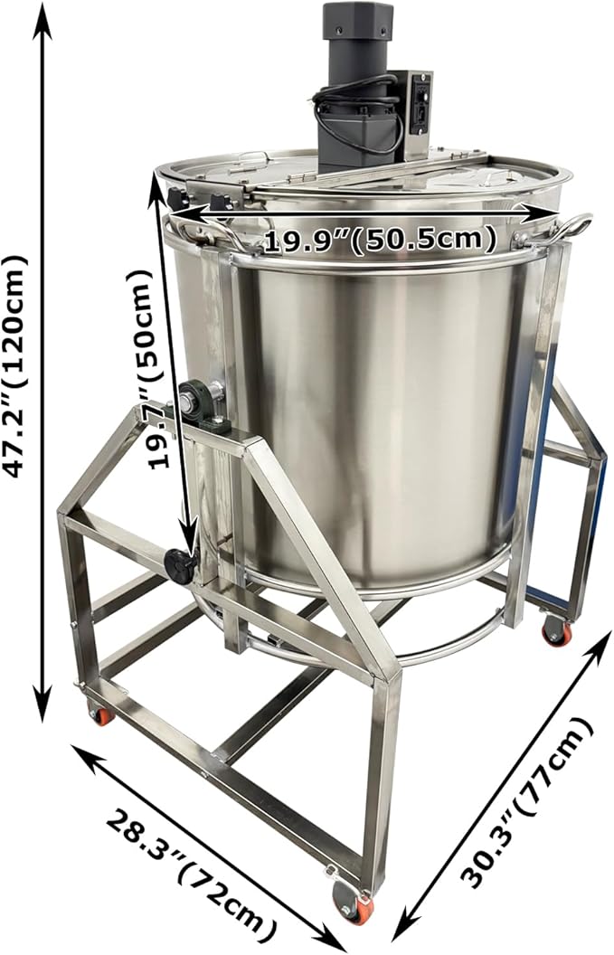 13.2Gal Automatic Hot Pot Base Stir-fry Machine Stainless Steel Stirring Frying Cooking Pot Wok Electric Food Mixer Agitator Hand Tilt Natural Gas Heating Mixing Machine 110V