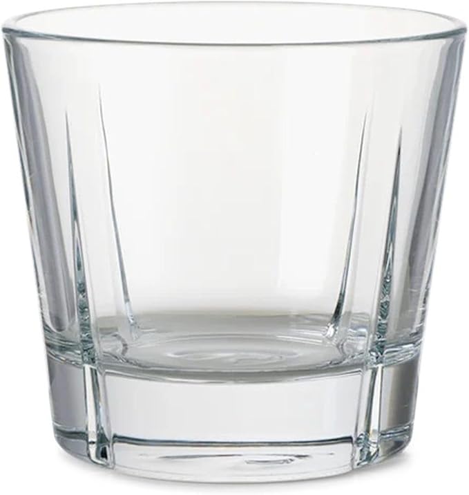 Rosendahl Grand Cru Glass Tumblers (Set of 4) - 9.1 Fl. Oz. - Lead-Free, Dishwasher Safe, Elegant Clear Glass Drinkware for Water, Juice, Coffee, and Wine - Modern, Durable (Clear)