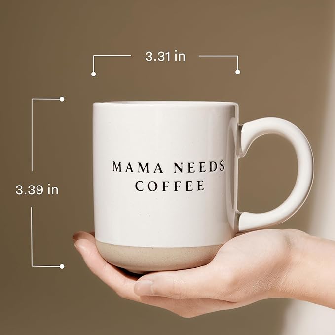 Sweet Water Decor Best Teacher Ever Stoneware Coffee Mugs - 14oz Cute Coffee Mugs for Hot & Cold Drinks - Dishwasher & Microwave Safe - Best gift for Educators & Teachers - Ideal Tea & Espresso Mugs