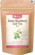 Onkatsu Farm Sweet Blackberry Leaf Premium Japanese Tea Bags, Bold Herbaceous Flavor, Hot or Iced, Caffeine Free, 30 Total Tea Bags