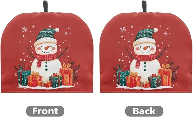 Cute Snowman Large Teapot Cover Tea Cozy for Teapot Insulated Cotton Soft Kettle Kitchen Dust Cover Designed in England Fashion Tea Pot DéCor Cover for Large Medium and Small Teapot Gift