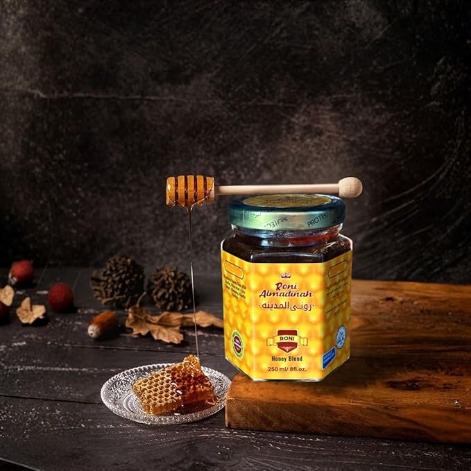 Roni Almadinah Natural Honey Blend, 250 ml / 8 oz