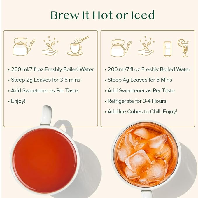 VAHDAM, Fresh Harvest Assam Tea Leaves with Golden Tips, 3.53oz (50 Cups) Strong, Malty & Rich - Exotic Assam Tea Loose Leaf | Pure Assam Black Tea | English Breakfast Tea