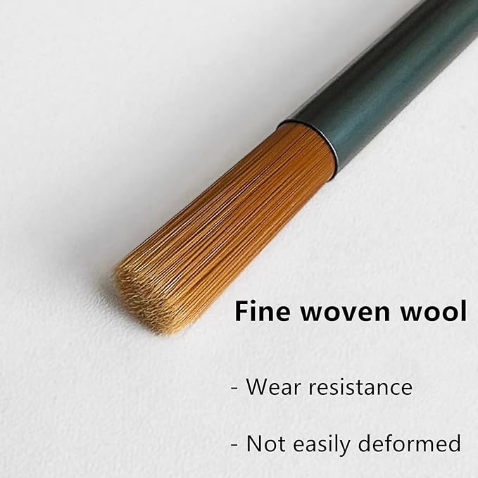 2 Pcs Dual Heade Coffee Grinder Brush, Espresso Machine Cleaning Brush Coffee Pot Brush Nylon Barista Brush Tools for Coffee Machine Toaster Cleaning