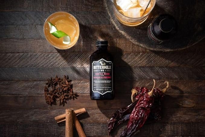 Bittermilk No.6 Oaxacan Old Fashioned Mix – Old Fashioned Syrup - All Natural Handcrafted Cocktail Mixer – Makes 17 Drinks
