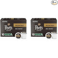Peet's Coffee, Medium Roast K-Cup Pods for Keurig Brewers - Big Bang 10 Count (1 Box of 10 K-Cup Pods) Packaging May Vary (Pack of 2)