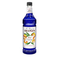 Monin - Premium Blue Curacao Syrup | Iconic Blue Hue & Zesty Sweetness for Cocktails & Creations | No Artificial Flavors Or Preservatives (BPA Free Bottle, 33.8 fl oz)