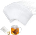 200PCS Tea Filter Bags,Empty Tea Bags for Loose Leaf Tea,Natural food grade non-woven fabric,Disposable Tea Filter Bags,Perfect for Tea, Coffee, Spices, and More (3.54 x 2.75 Inch)