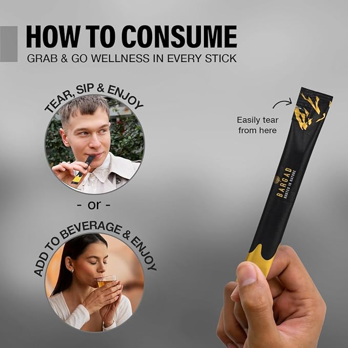 Pure Himalayan Shilajit Sticks with Organic Honey & Caramel (7 Count) | Easy Single Use Shilajit Sticks | Boosts Energy & Immunity with 85+ Trace Minerals, 75%+ Fulvic Acid
